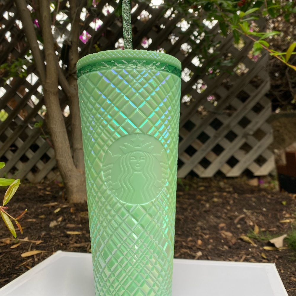 Starbucks Green Iridescent Tumbler